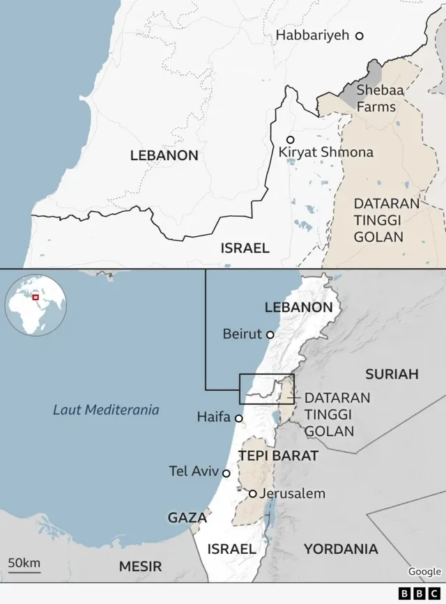 10 Drone Hizbullah Menembus Udara Israel, Nahariya Jadi Sasaran Utama; Eskalasi Konflik Lebanon‑Israel Memuncak