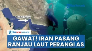 Jebakan Maut Iran di Selat Hormuz: 6.000 Ranjau Laut Mengancam Armada AS