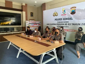 Wakapolri Desak Siaga El Nino “Godzilla”: Polres Kendal Gelar Zoom Meeting Persiapan Karhutla