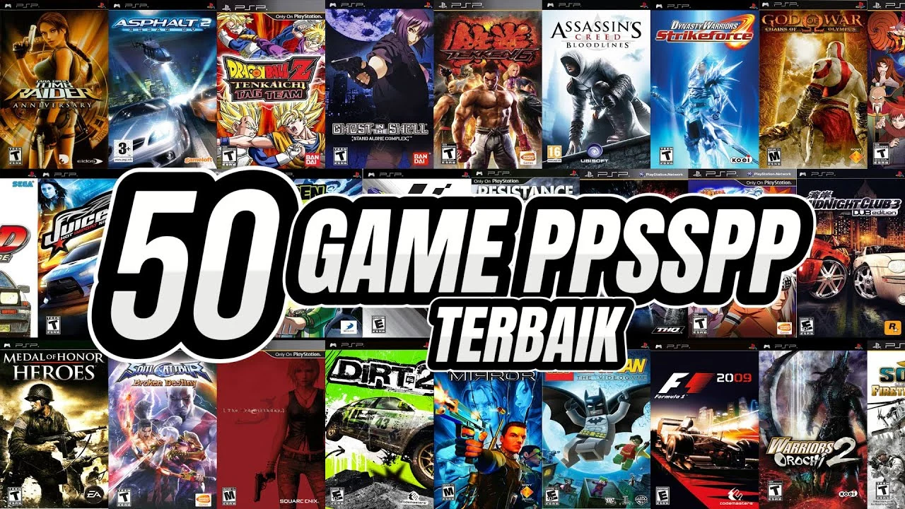 55 Game PPSSPP Terbaik 2026 untuk Pengalaman Gaming Offline di Android