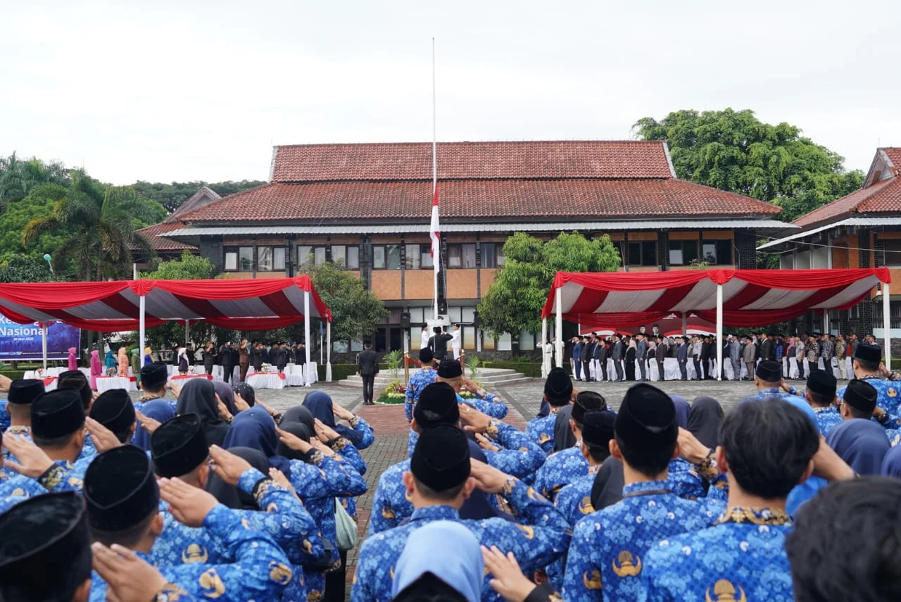 Gema Kebangkitan Nasional di Garut: Upacara HARKITNAS ke-118 oleh UPT Pemasyarakatan
