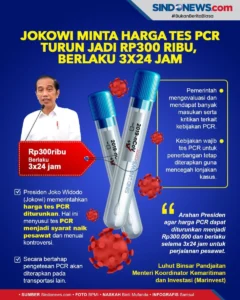 Joko Widodo: Upaya Mengendalikan Harga Tes PCR