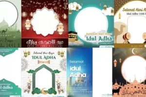 Meriahkan Idul Adha 2026 dengan Twibbon Islami yang Estetis