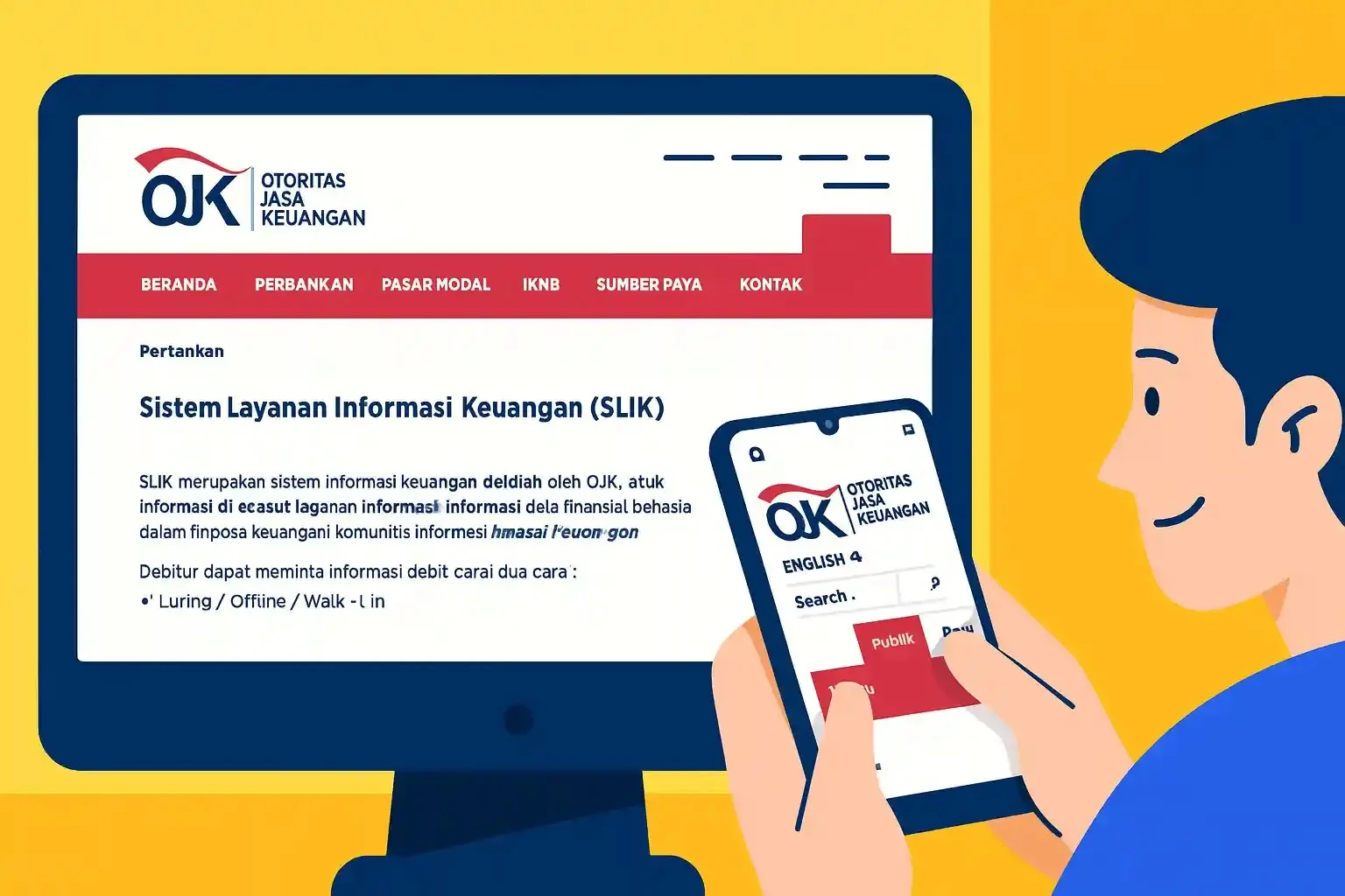 SLIK OJK: Mudahnya Cek Utang Secara Online Tanpa Ribet