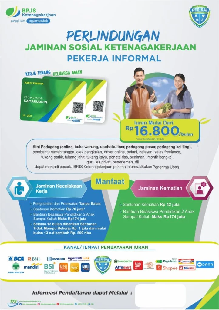 BPJS Ketenagakerjaan Perluas Jangkauan Perlindungan Bagi Pekerja Informal
