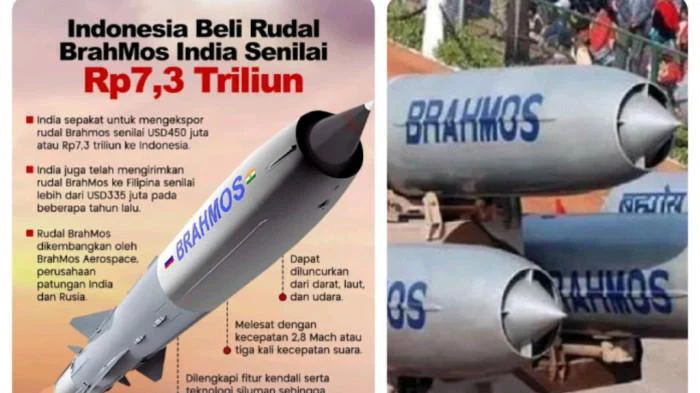 Efektivitas Rudal Brahmos dari India Diragukan, Pemerintah Diminta Batalkan Akuisisi senilai Rp 7,3 Triliun
