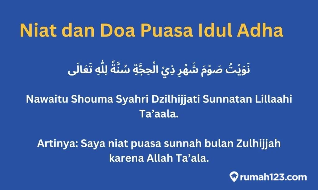 Mengenal Niat Puasa Idul Adha dan Doa Setelah Sholat Dhuha