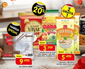 Promo Superindo Hari Ini, Buruan Diserbu! - Diskon Bahan Dapur Serta Kebutuhan Rumah Tangga