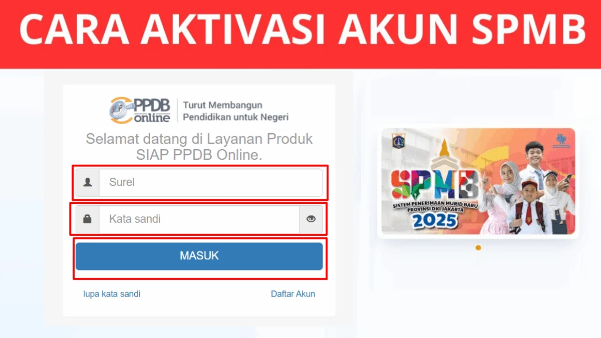 SPMB Jakarta Utara 2026: Link Resmi dan Cara Aktivasi Akun