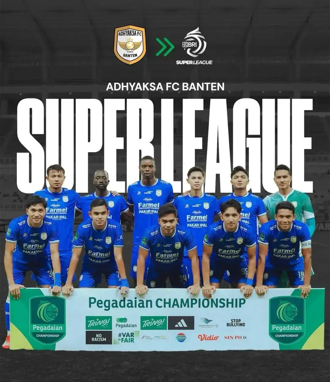 Adhyaksa FC Resmi Ganti Nama Menjadi Isen Mulang FC Jelang Super League 2026/2027