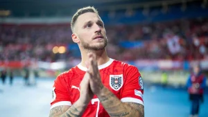 Marko Arnautović Tampil Menawan dalam Pertandingan Austria vs Spanyol