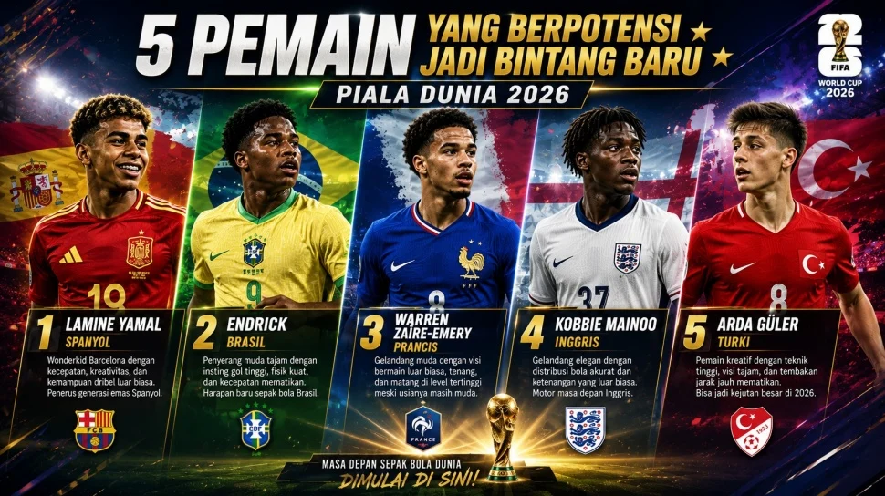 Pemain Bintang yang Belum Bermain di Piala Dunia, Nilai Pasar Mencapai €626 Juta!