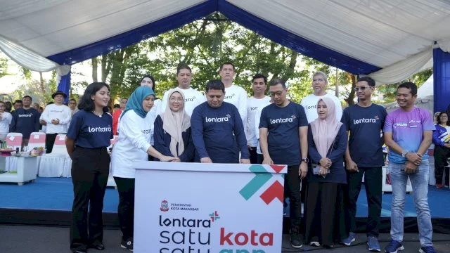 Pemkot Makassar Luncurkan Inovasi Lontara+ untuk Pelayanan Publik dan Komunikasi Digital