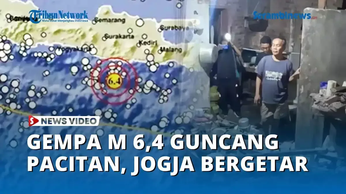 Gempa Pacitan Terasa Hingga Klaten, Warga Saksikan Botol Air Mineral Bergoyang