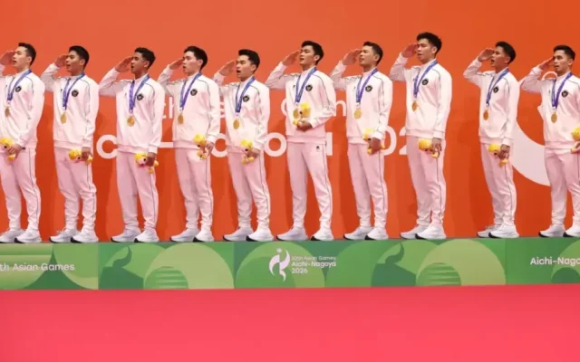 Regu Bulu Tangkis Putra Asak Indonesia Raih Emas di Asian Games 2026, Cetak Sejarah Baru