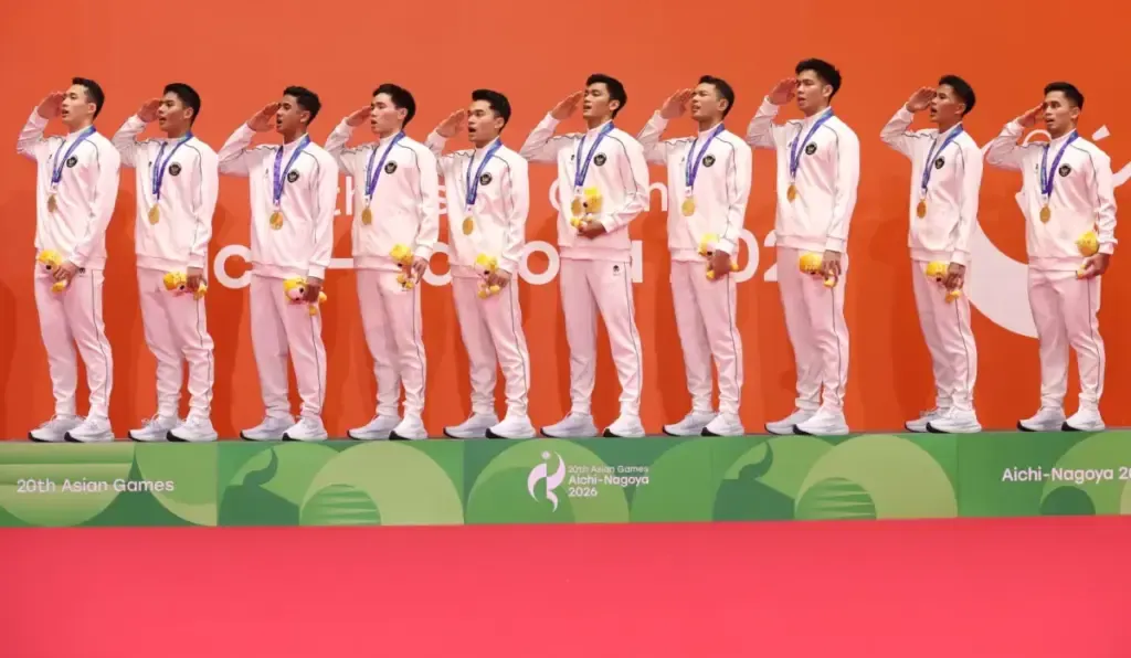 Regu Bulu Tangkis Putra Asak Indonesia Raih Emas di Asian Games 2026, Cetak Sejarah Baru