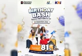 Tiket Kereta Api Diskon hingga 81 Persen Sambut HUT ke-81, Simak Syarat dan Cara Belinya