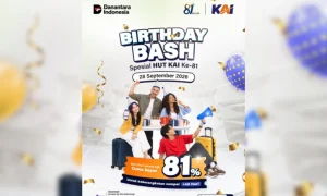 Tiket Kereta Api Diskon hingga 81 Persen Sambut HUT ke-81, Simak Syarat dan Cara Belinya