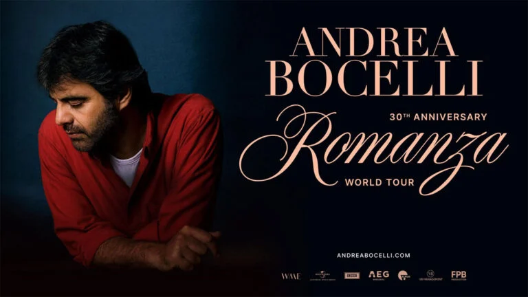 Andrea Bocelli Bakal Konser di Candi Borobudur dan Jakarta, Perayaan 30 Tahun Romanza!