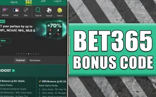 bet365 Bonus Code Jadi Primadona: Bet $10 Dapat $200 untuk NFL hingga Liga Premier