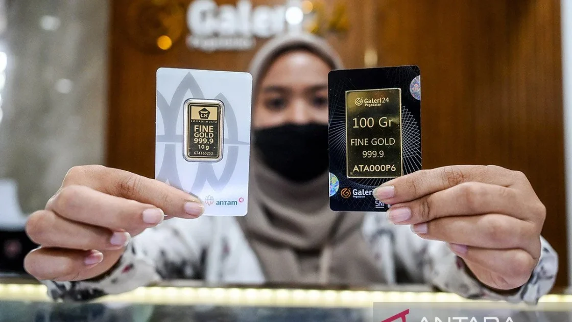 Harga Emas Antam, Galeri24, dan UBS Kompak Turun di Pegadaian Hari Ini, Selasa 21 Juli 2026