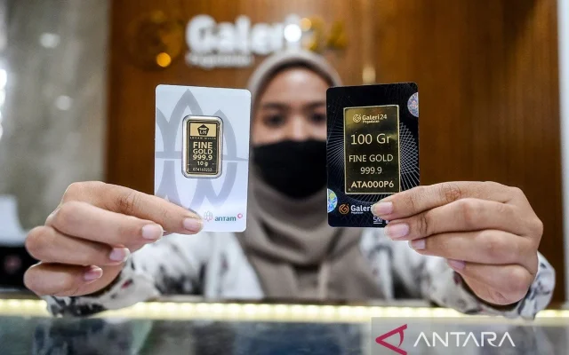 Harga Emas Antam, Galeri24, dan UBS Kompak Turun di Pegadaian Hari Ini, Selasa 21 Juli 2026